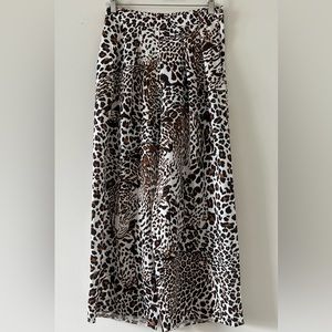 Aqua Cheetah Print in Size Small